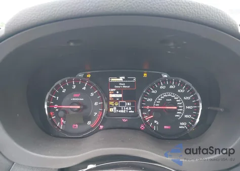 2019 Subaru Wrx Sti Limited from USA, damaged, VIN JF1VA2V63K9807256